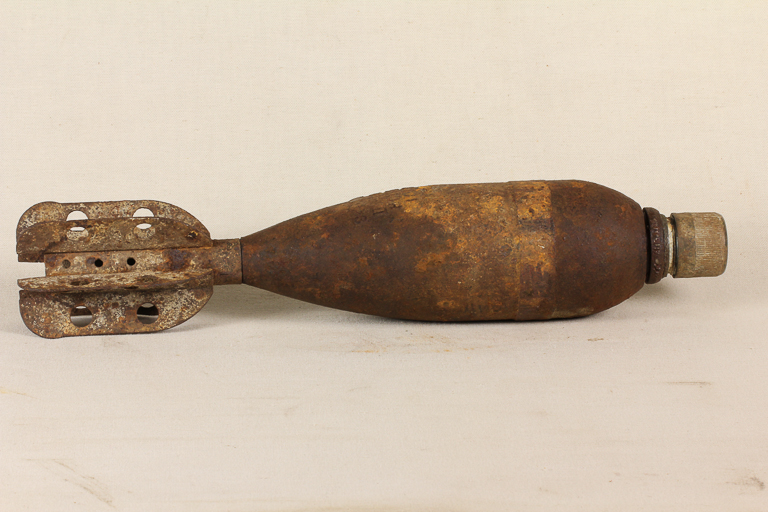 Granata da mortaio inglese calibro 75 mm